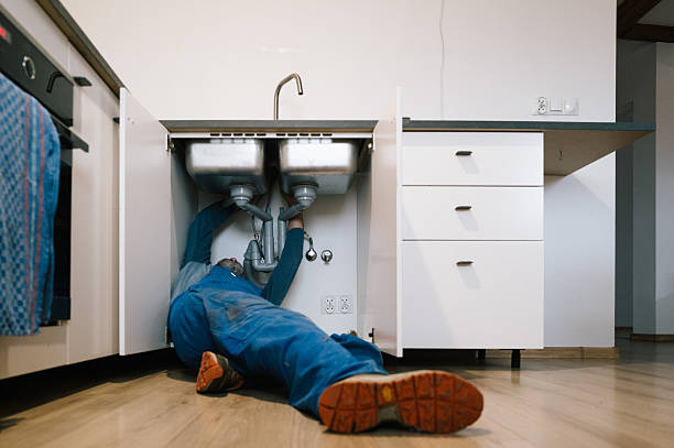 Professional Drain Cleaning technician working in Saint Clair, MI